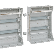 Vignette 3 produit Ref : VE112F | Coffret tanche vector IP55 1 range 12 modules h 302mm l 310mm