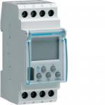 HAGER Horloge astronomique 1 voie sur 7 jours + cl de programmation 04562