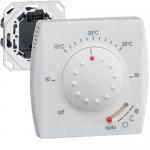 HAGER Thermostat d ambiance semi-encastr avec entre fil pilote 25113