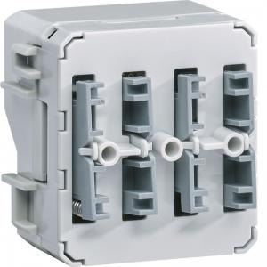 HAGER S.A.S Cubyko interrupteur knx filaire 2 entres, associable, ip55 WNT302
