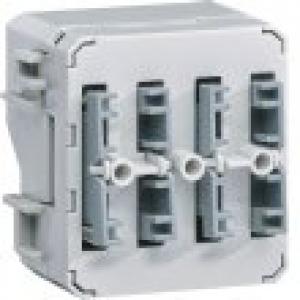 HAGER Cubyko poussoir knx filaire 1 entre, associable, ip55 WNT331