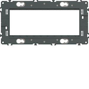 HAGER Support gallery 5 modules entraxe 71mm pour mcanismes gallery WXA455