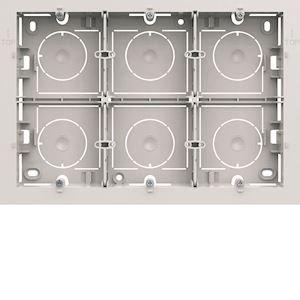 HAGER Boite saillie gallery 16 modules pure WXA686B