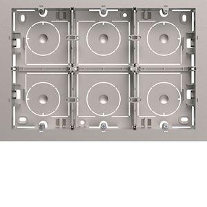 HAGER Boite saillie gallery 16 modules titane WXA686T