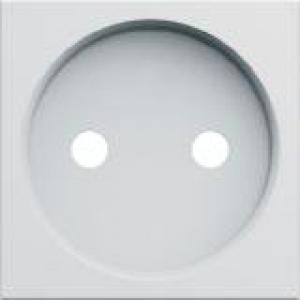 HAGER Enjoliveur prise de courant 2p gallery pure WXD102B
