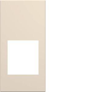 HAGER Enjoliveur prise rj45 gallery sans porte-tiquette 1 module dune WXD201D