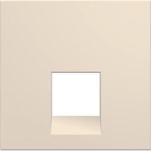 HAGER Enjoliveur prise rj45 gallery 45 2 modules dune WXD230D