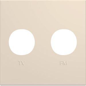 HAGER Enjoliveur prise tv+fm gallery 2 modules dune WXD253D