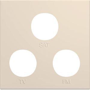 HAGER Enjoliveur prise tv+fm+sat gallery 2 modules dune WXD256D