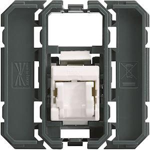 HAGER Prise gallery rj45 cat.5e utp WXF221