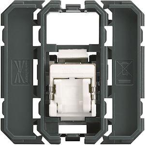 HAGER Prise gallery rj45 cat.5e ftp WXF222