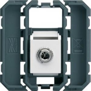 HAGER Prise gallery jack audio keystone WXF622