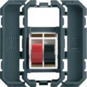 HAGER Prise gallery haut parleur WXF625