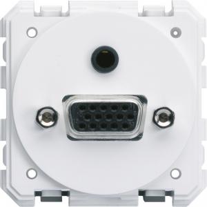 HAGER Sub-d15 (vga+minijack) gallery  vis WXF641