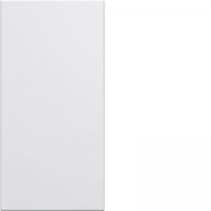 HAGER Obturateur gallery 1 module pure WXF688B