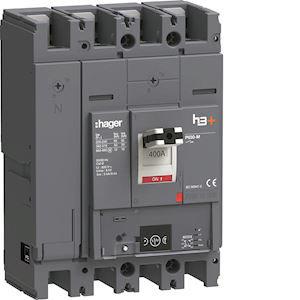 HAGER Disjoncteur h3+ p630 energy 4x400a 50ka HMW401NR