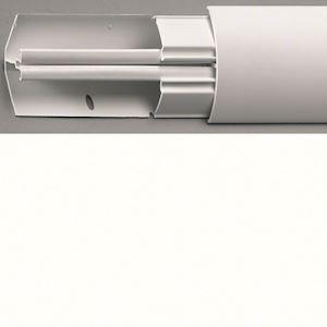 HAGER Moulure d\'angle ek40040 h=40mm l=40mm l=2500mm pure EK4004009016