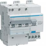 HAGER Disjoncteur diffrentiel 3p+n 6-10ka courbe c - 16a 30ma type ac ADC416F