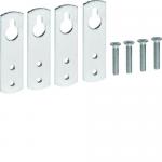 HAGER Jeu de 4 pattes de fixation murale pour coffret newvegad saillie FD00F2