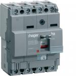 HAGER Disjoncteur botier moul x160 4p 25ka 160a HHA161H