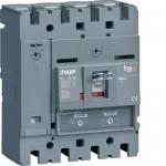 HAGER Disjoncteur boitier moul h3+ p250 tm adj 4p4d n0-100% ln 250a 50ka ftc HMT251DR