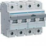 HAGER Disjoncteur 4p 50ka courbe c - 63a 6 modules HMX463