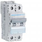 HAGER Disjoncteur 2p 6-10ka courbe b - 10a 2 modules NEN210