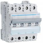 HAGER Disjoncteur 4p 6-10ka courbe b - 10a 4 modules NEN410