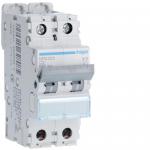 HAGER Disjoncteur 2p 6-10ka courbe c - 2a 2 modules NFN202