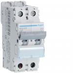 HAGER Disjoncteur 2p 6-10ka courbe c - 25a 2 modules NFN225