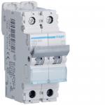HAGER Disjoncteur 2p 6-10ka courbe d - 0.5a 2 modules NGN200