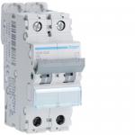 HAGER Disjoncteur 2p 6-10ka courbe d - 6a 2 modules NGN206