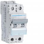 HAGER Disjoncteur 2p 6-10ka courbe d - 40a 2 modules NGN240