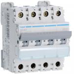 HAGER Disjoncteur 4p 6-10ka courbe d - 1a 4 modules NGN401