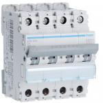 HAGER Disjoncteur 4p 6-10ka courbe d - 4a 4 modules NGN404
