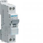 HAGER Disjoncteur 1p+n 6-10ka courbe d - 3a 1 module NGT703