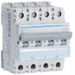 HAGER Disjoncteur 4p 10-15ka courbe c - 40a 4 modules NKN440