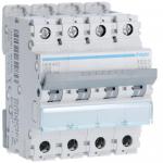 HAGER Disjoncteur 4p 10-15ka courbe c - 63a 4 modules NKN463