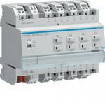 HAGER Module de sortie 8x 10a /230v~. knx TXA608B