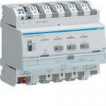 HAGER Module de sortie pour l'clairage variable : 3 sorties directes 300w TYA663AN
