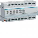 HAGER Module 20 sorties 16a/230v~ adapte pour charges capacitives TYM620D