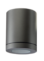 Photo METRO applique cylindrique graphite GU10 classe II IP65 | Ref : 623690