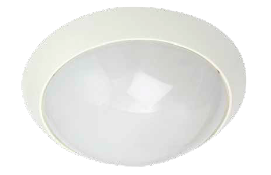 Photo ECON PLUS hublot rond D.300mm blanc E27 classe II IP44 | Ref : 171191