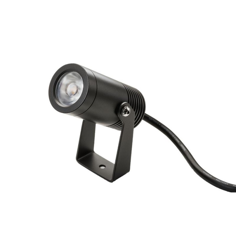 Photo HOVDEN MINI spot de jardin graphite LED 8W 3000K classe I IP67 | Ref : 630001