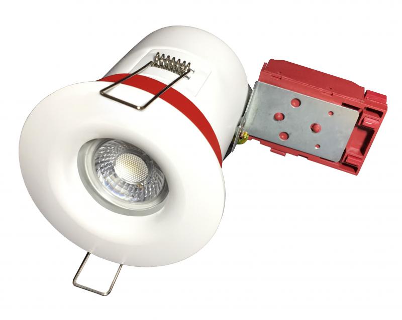 Photo encastre gu10 bbc/rt2012/ip65/anti-feu 75mm | Ref : BF1025