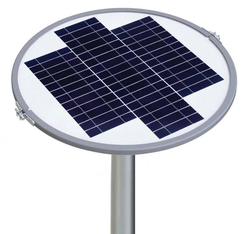 Vignette 2 produit Tte de mat solaire autonome 15W 1500Lm | Ref : BF-SCL15W