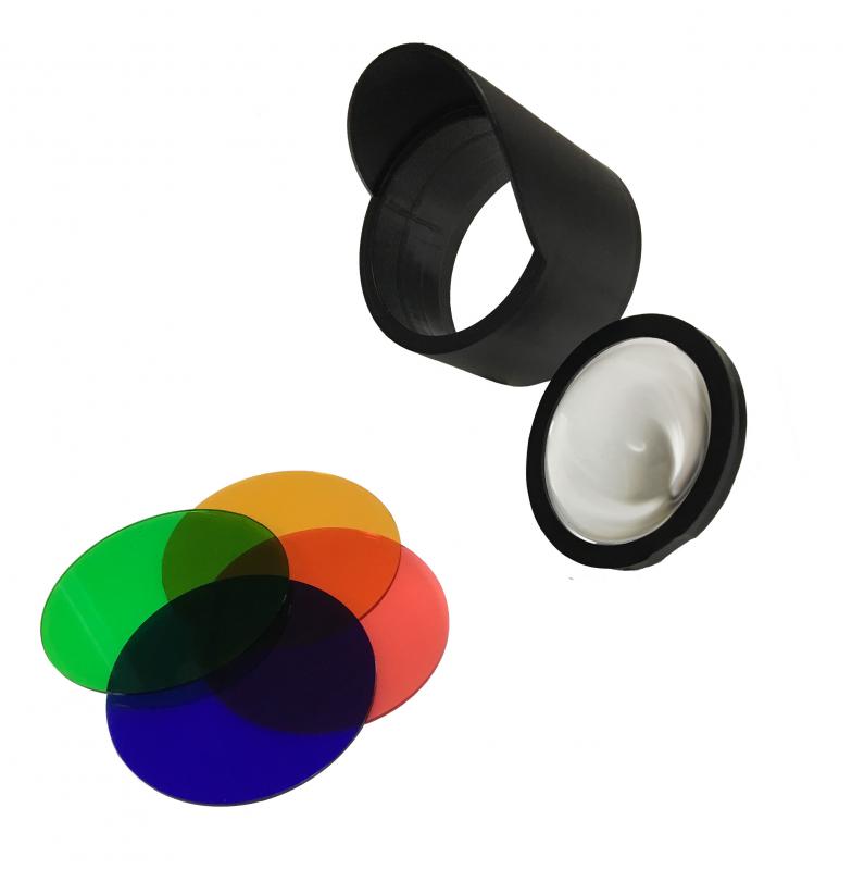 Vignette 2 produit Spot piquet 10W avec lentille et filtres inter-changeables | Ref : BF-SPIKE2