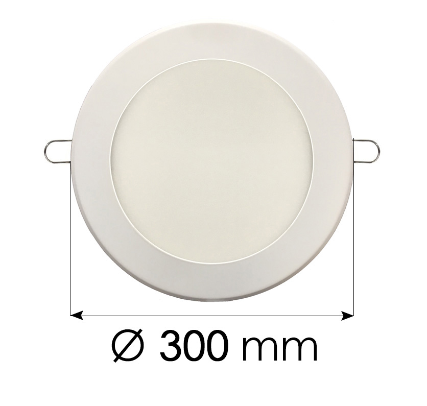 Vignette 3 produit Ref : BF-SDLE24WW | sdl extra plat 24watts blanc chaud 3000°k encastrement Ø280mm