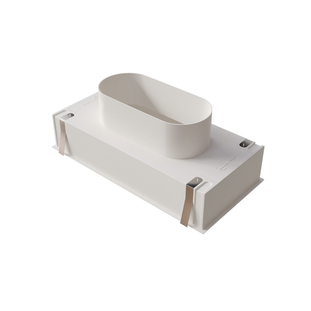 Photo Plnum en ABS pour grille de soufflage de 300 x150 mm | Ref : PLSABS300X150