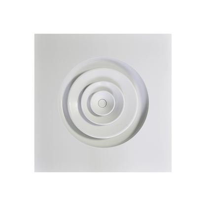 Photo Diffuseur circulaire pour dalle de faux-plafond de 600x600 mm - diamtre 200 | Ref : DIFP200
